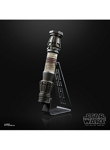 Star wars black hot sale series rey lightsaber